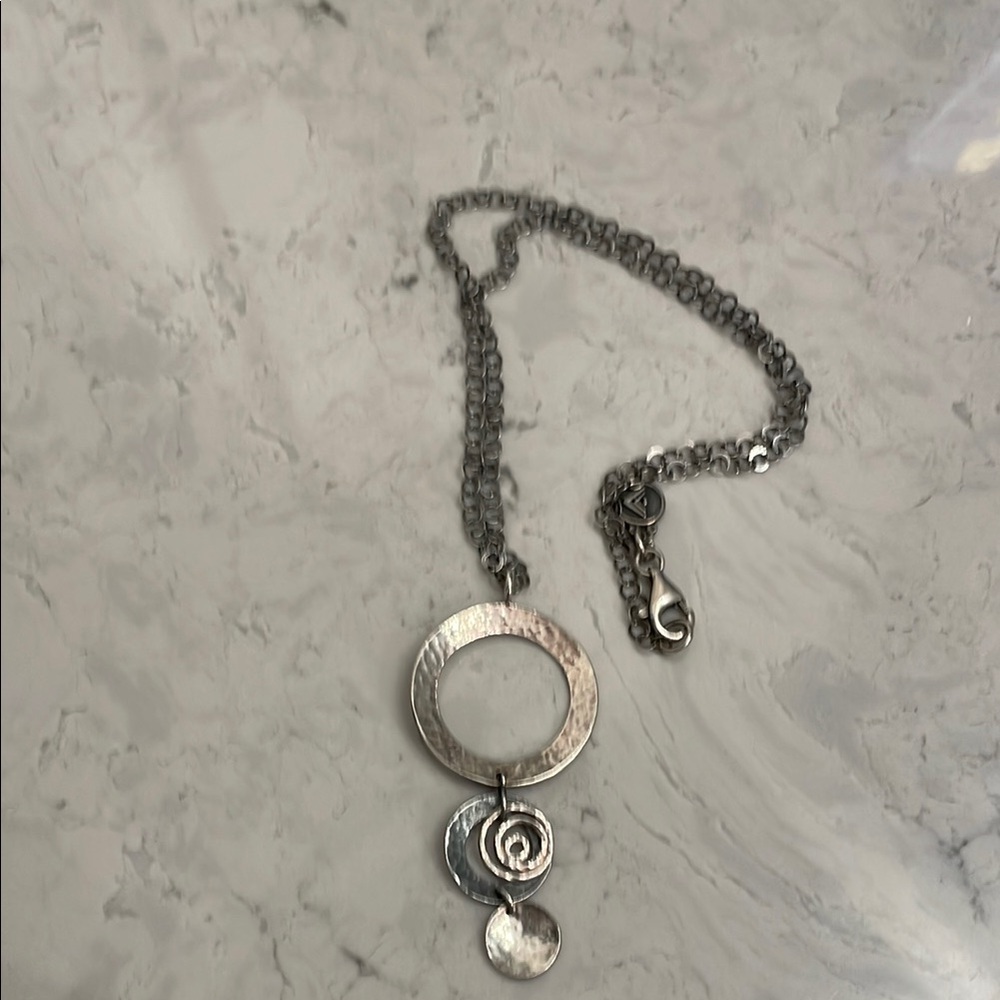 Silpada Elegant Silver Pendant Necklace